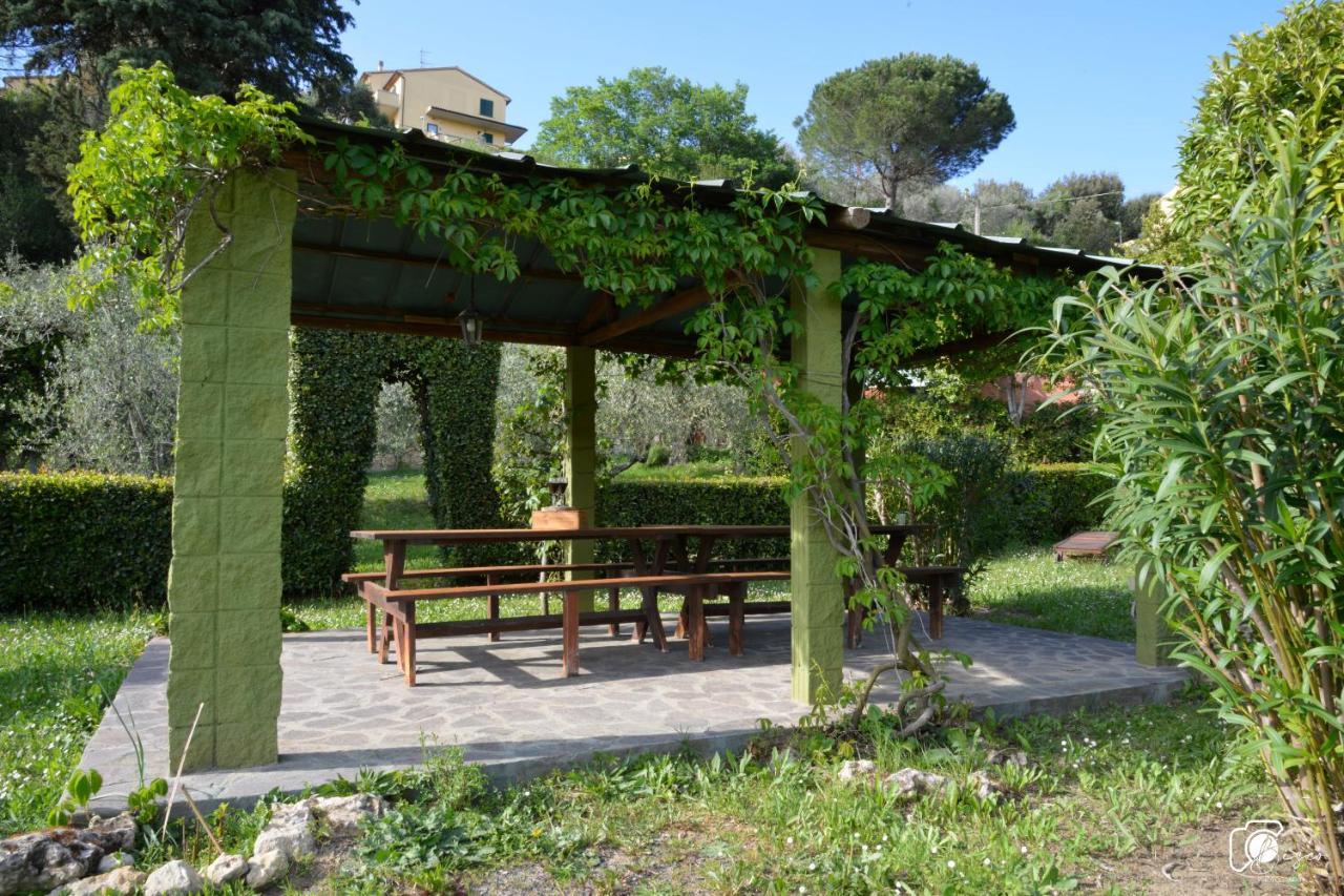 Casa Verde Country House Apartment Montescudaio Bagian luar foto